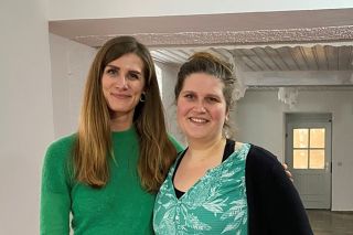 Lydia Labahn und Claudia Rauscher (re.)